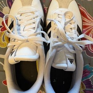 Adidas White and Black Athletic Shoes